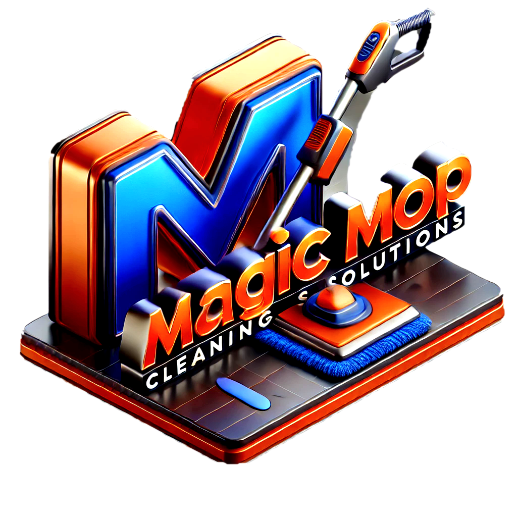 3D logo for Magic Mop Cleaning Solutions